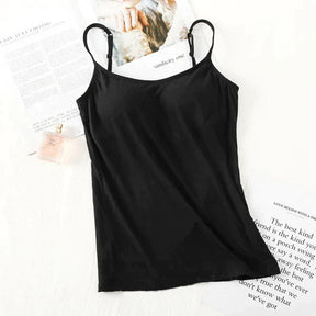 BLUSINHA REGATA COM SUTIÃ EMBUTIDO- Conforto e Praticidade que Você Merece! (COMPRE 1 LEVE 3)