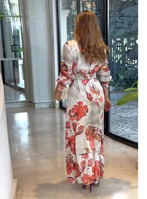 Vestido Feminino Elegant- Destaque-se nessa Primavera com nosso vestido Lindo!