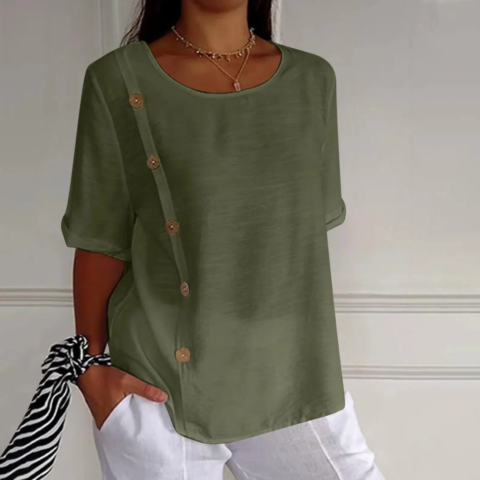 Blusinhas Laís em Viscose / Elegância, Sofisticação Que Você Mulher Merece! Compre 1 e Leve 2