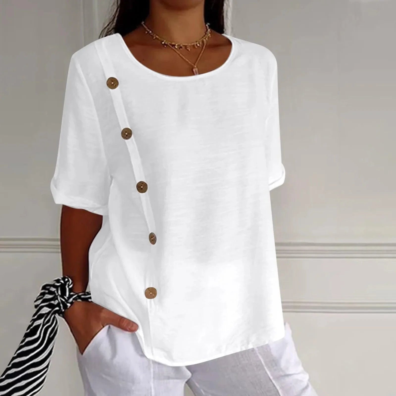 Blusinhas Laís em Viscose / Elegância, Sofisticação Que Você Mulher Merece! Compre 1 e Leve 2
