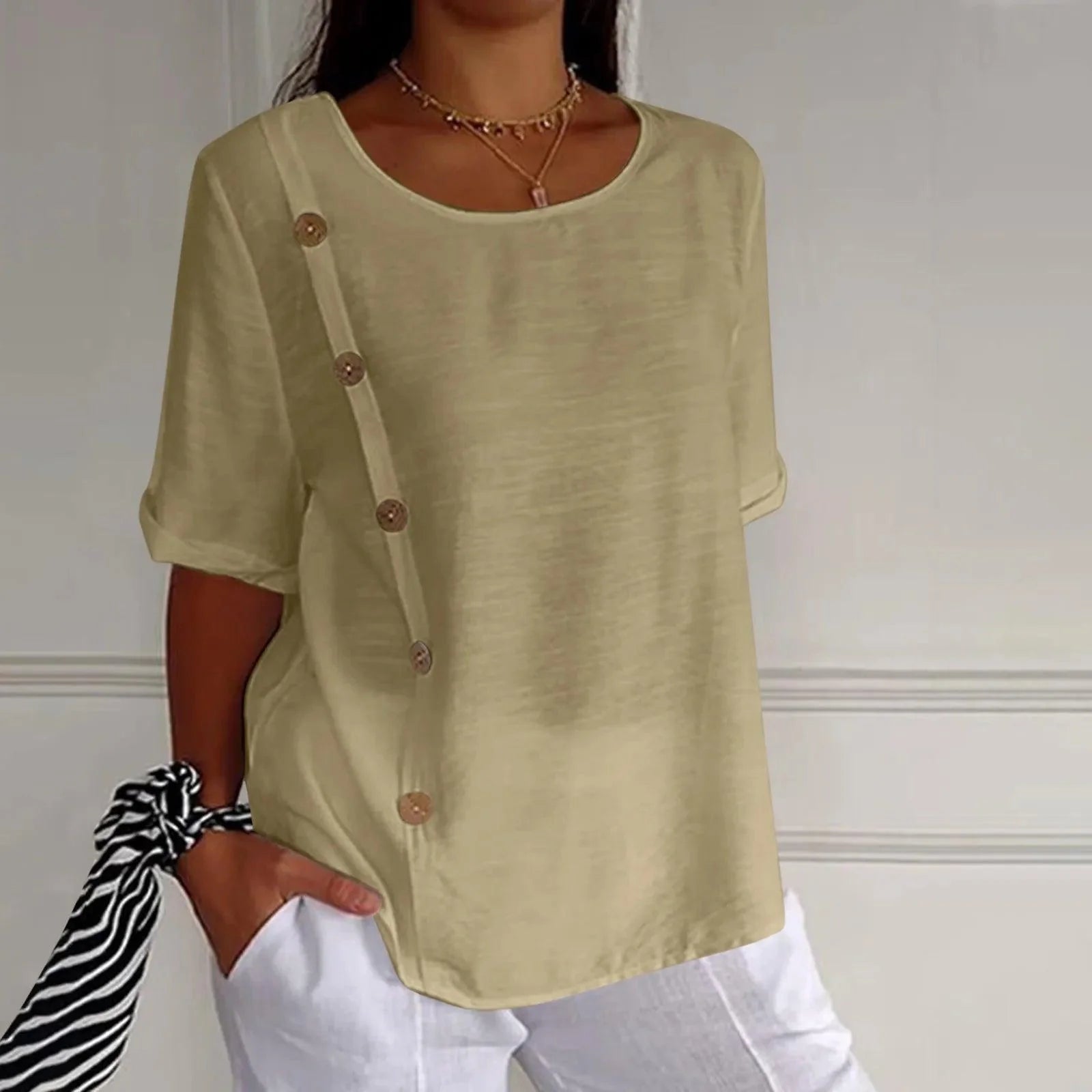 Blusinhas Laís em Viscose / Elegância, Sofisticação Que Você Mulher Merece! Compre 1 e Leve 2