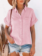 Camisa Helena em Linho de Algodão / A Peça Essencial do Verão para a Mulher Decidida e Sofisticada! Compre 1 e Leve 2