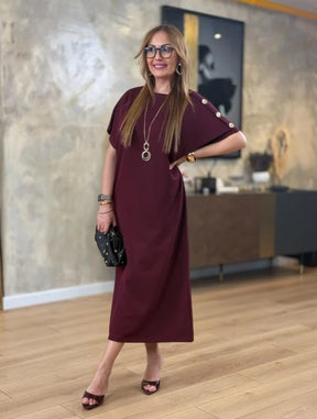 Vestido Pérola- Delicadeza e Sofisticação em Cada Detalhe! Compre Hoje e Ganhe Uma Bolsa de Brinde!