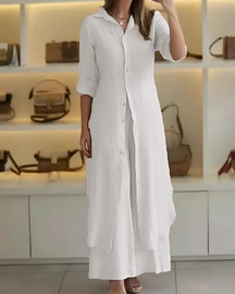Conjunto Estela | Linho Premium- Une leveza, frescor e elegância+ Frete Grátis