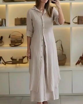Conjunto Estela | Linho Premium- Une leveza, frescor e elegância+ Frete Grátis