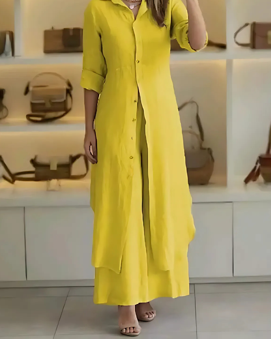 Conjunto Estela | Linho Premium- Une leveza, frescor e elegância+ Frete Grátis