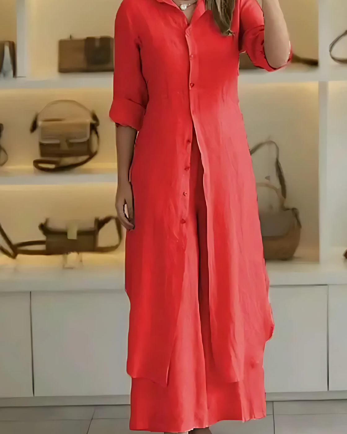 Conjunto Estela | Linho Premium- Une leveza, frescor e elegância+ Frete Grátis