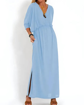 Vestido Itália Decote em V | Super Fresco e Soltinho, o Mais Desejado pelas Mulheres